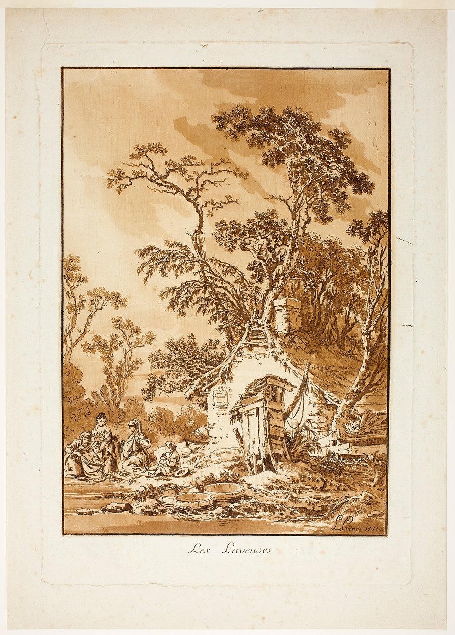 Praczki autorstwa Jean-Baptiste Le Prince