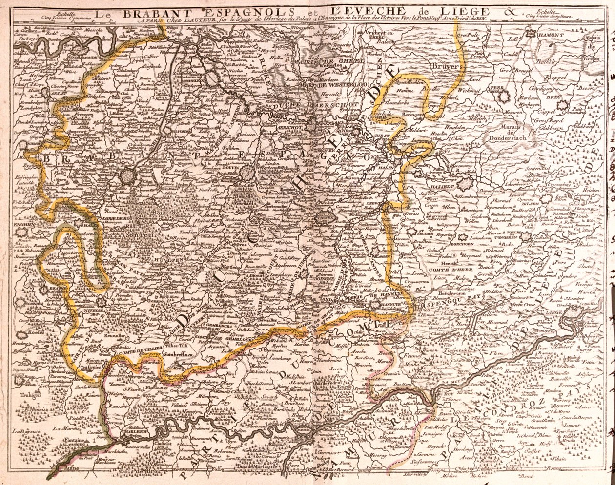 Belgia autorstwa Jean Baptiste Nolin
