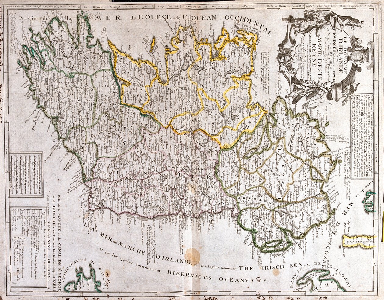 Irlandia autorstwa Jean Baptiste Nolin