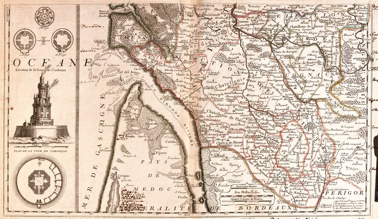 Poitou-Charentes, Francja autorstwa Jean-Baptiste Nolin