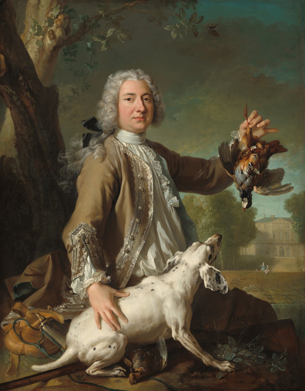 Henri Camille, Rycerz Beringhen autorstwa Jean-Baptiste Oudry