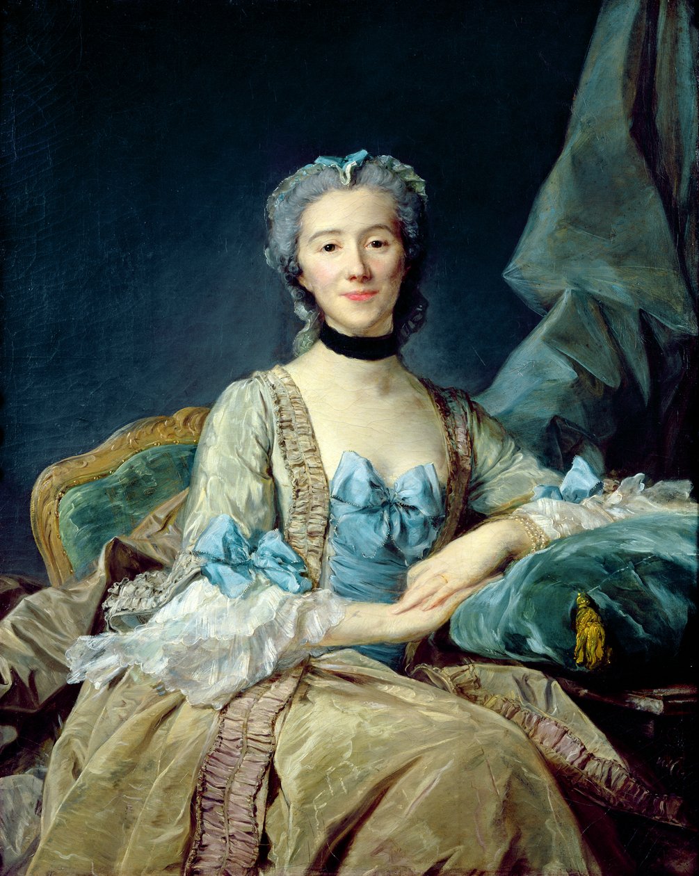 Madame de Sorquainville autorstwa Jean Baptiste Perronneau