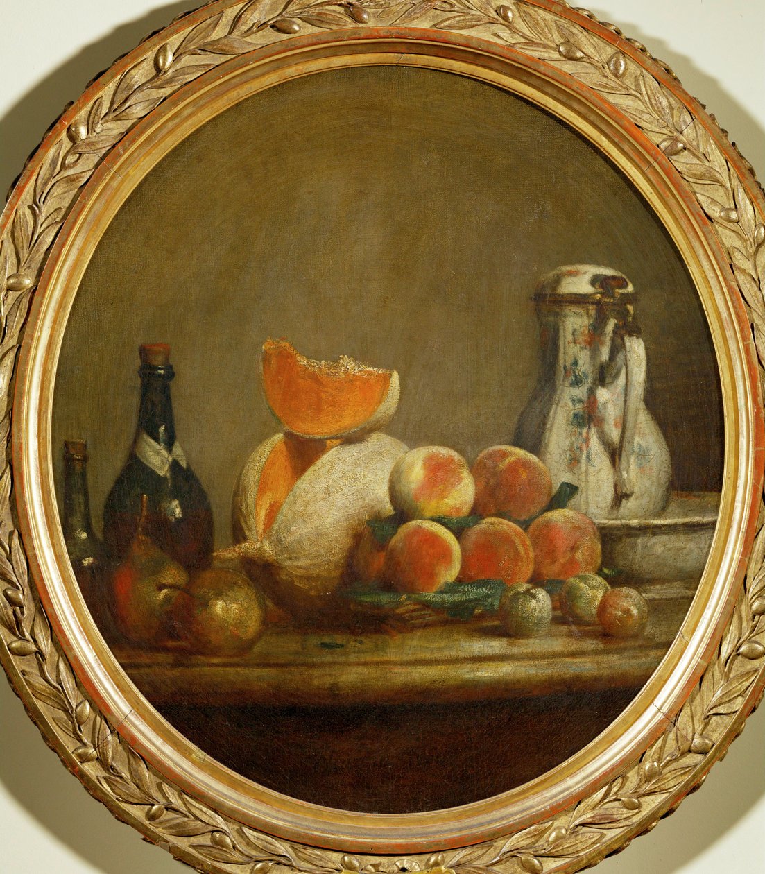 Melon (obraz na płótnie) autorstwa Jean-Baptiste Simeon Chardin