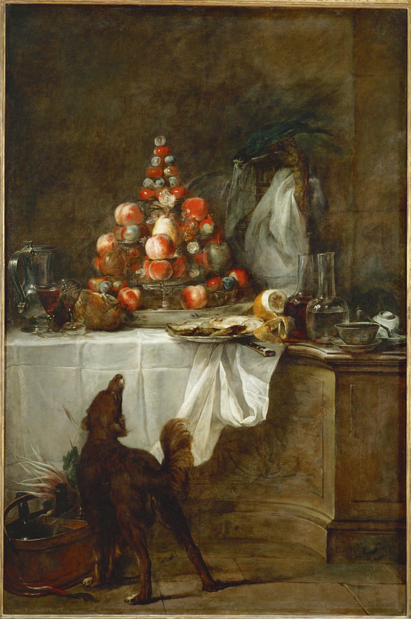 Bufet ... autorstwa Jean Baptiste Simeon Chardin