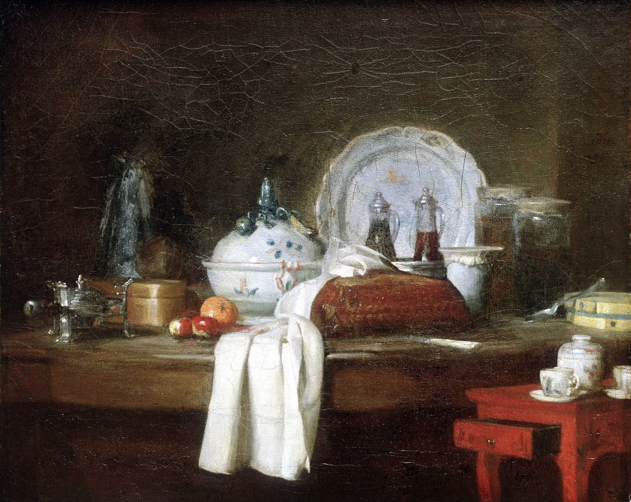 Martwa natura autorstwa Jean Baptiste Simeon Chardin