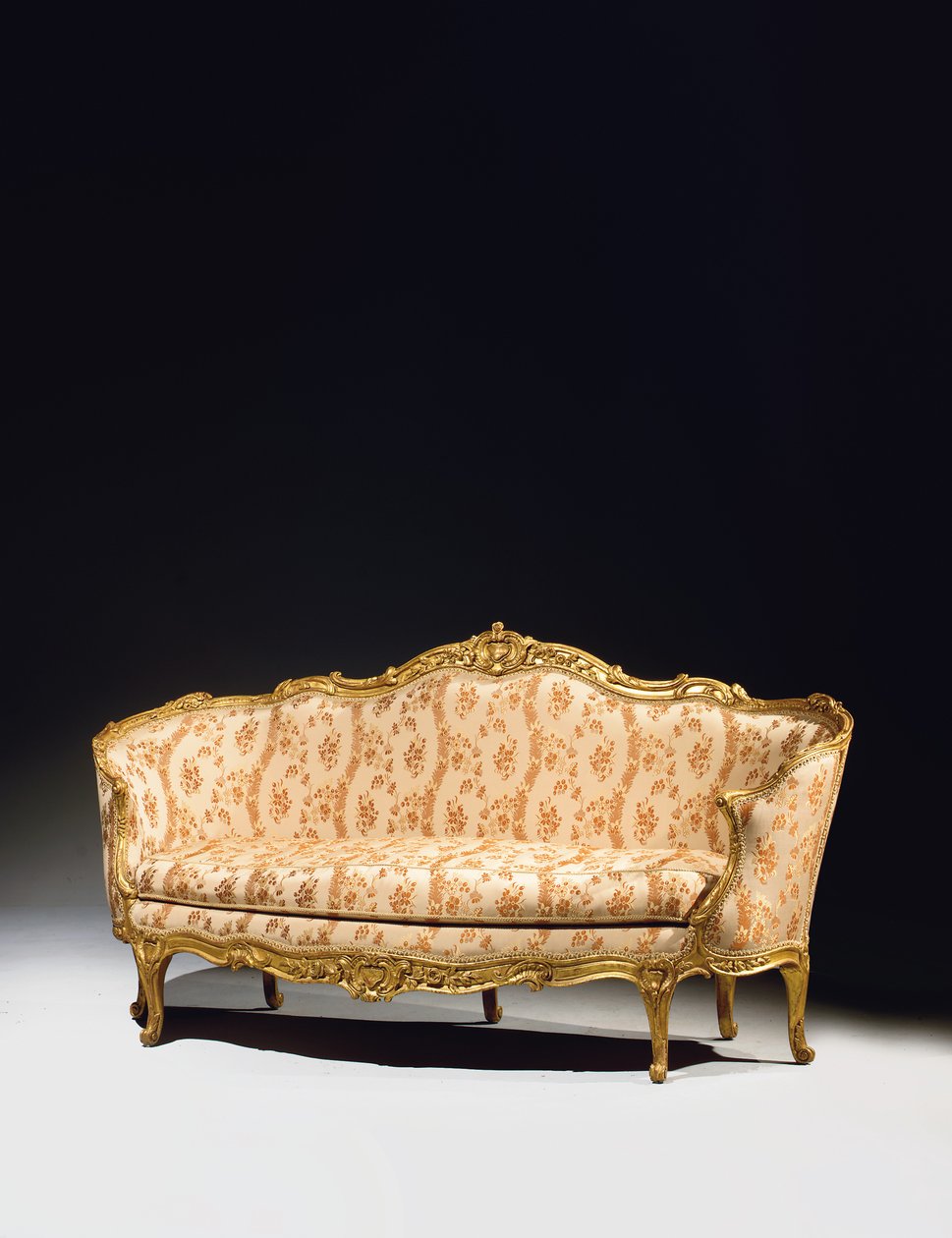 Sofa Ludwik XV autorstwa Jean Baptiste Tilliard