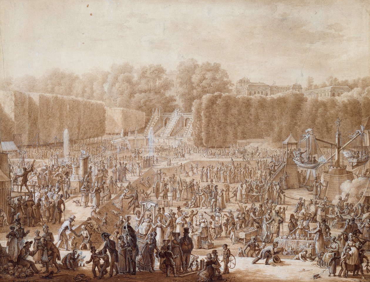 Święto św. Chmury autorstwa Jean Charles Develly