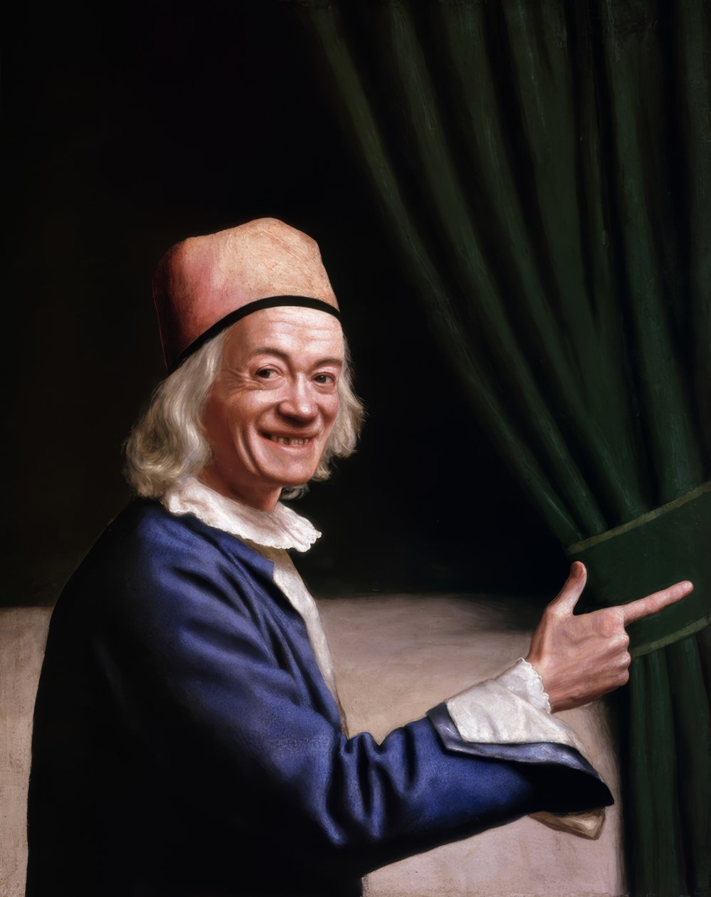 Liotard śmieje się autorstwa Jean-Etienne Liotard