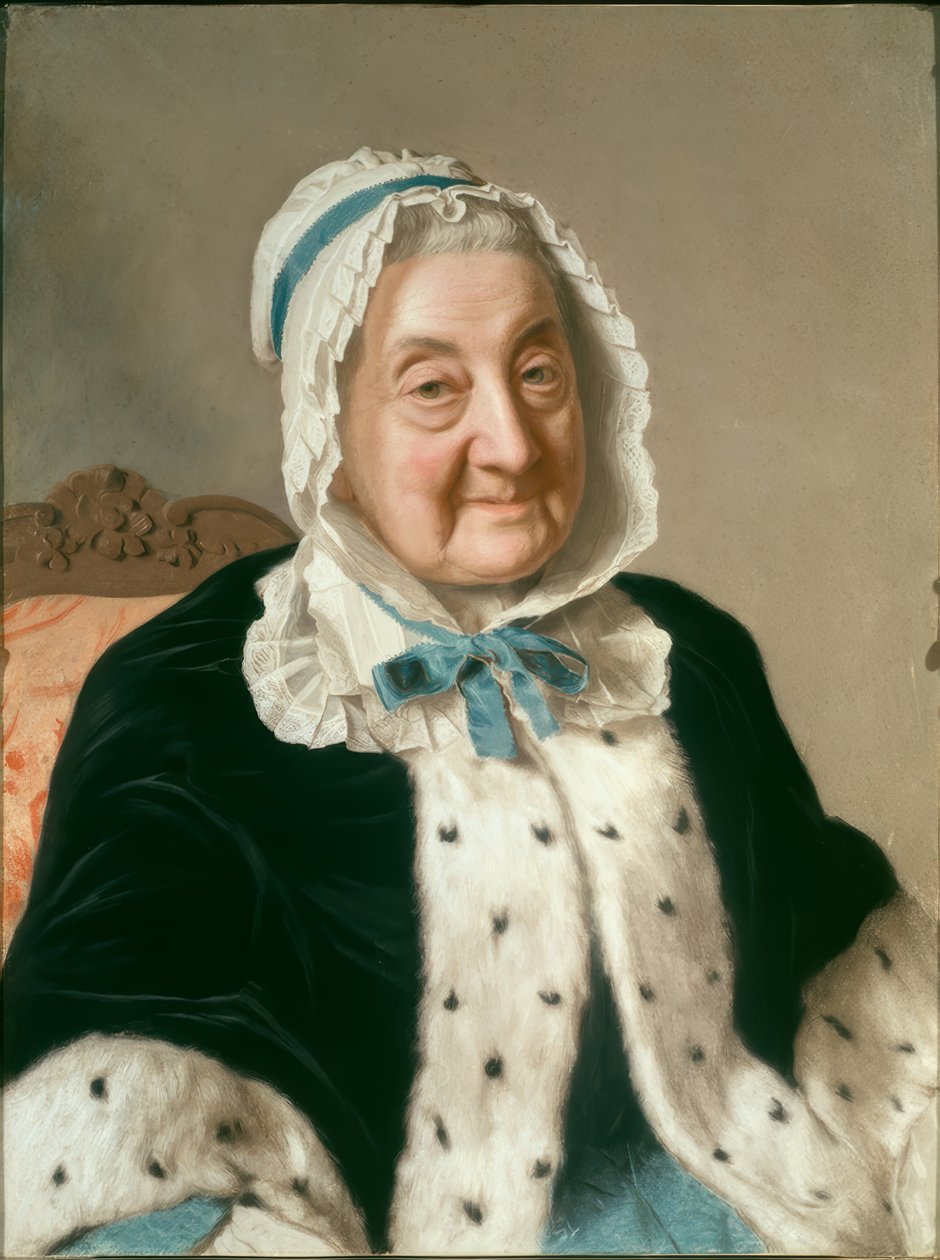 Marthe-Marie Tronchin autorstwa Jean-Etienne Liotard