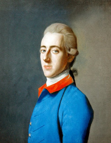 Portret Edwarda Moranta (pastel na papierze) autorstwa Jean Étienne Liotard