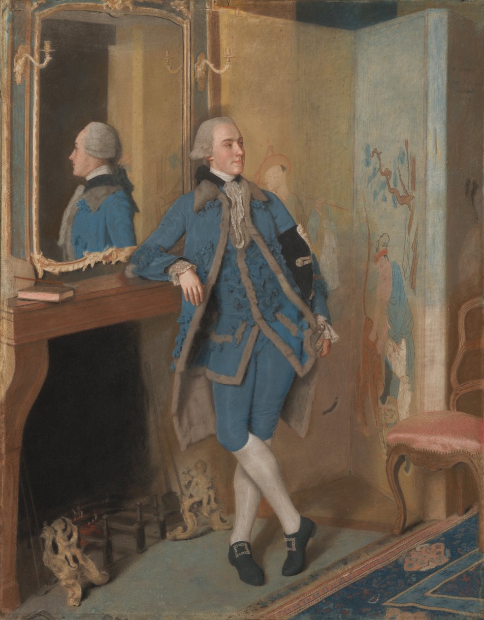 Portret Johna, lorda Mountstuarta, późniejszego 4. hrabiego i 1. markiza Bute autorstwa Jean-Étienne Liotard