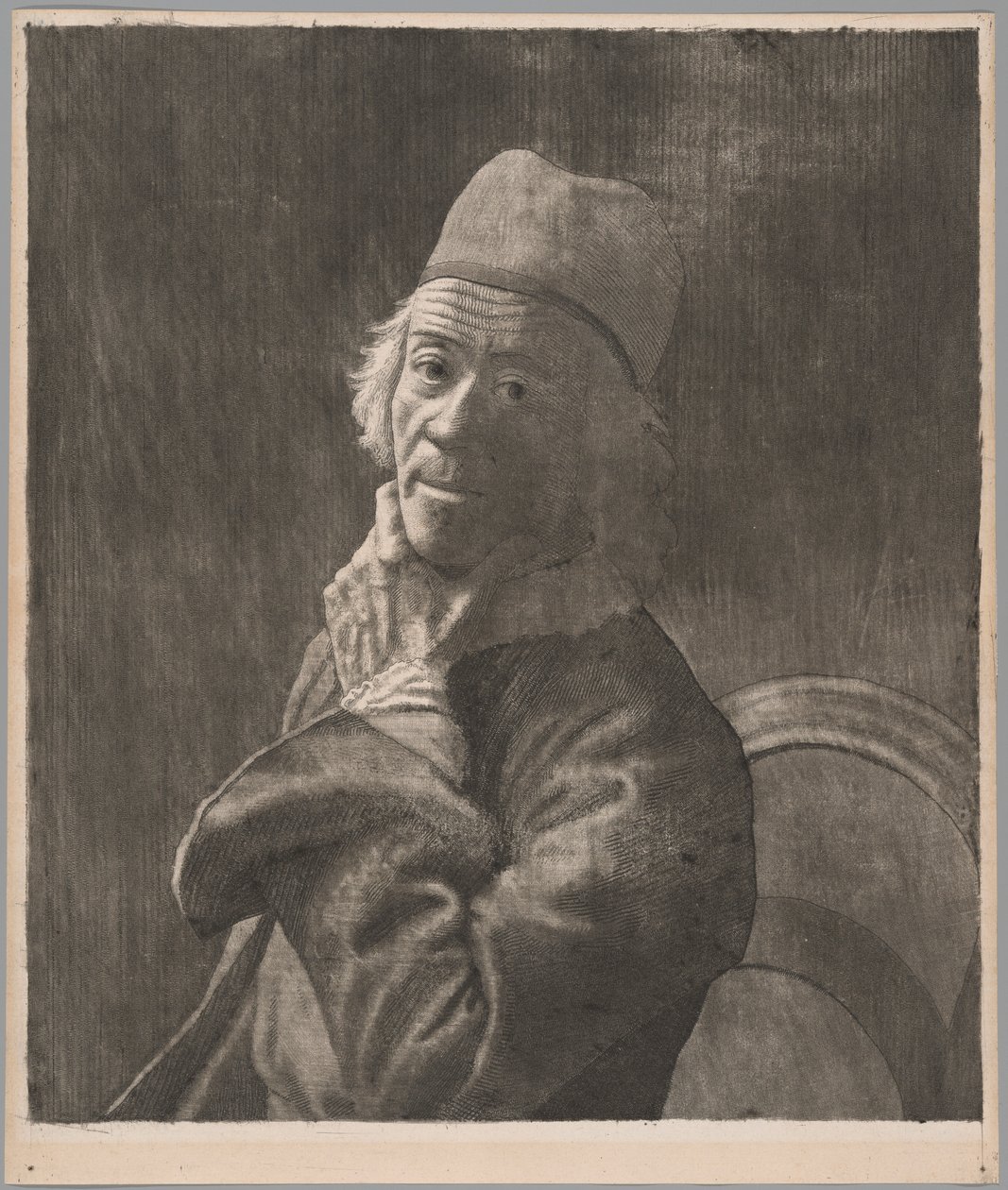 Duży autoportret autorstwa Jean-Étienne Liotard