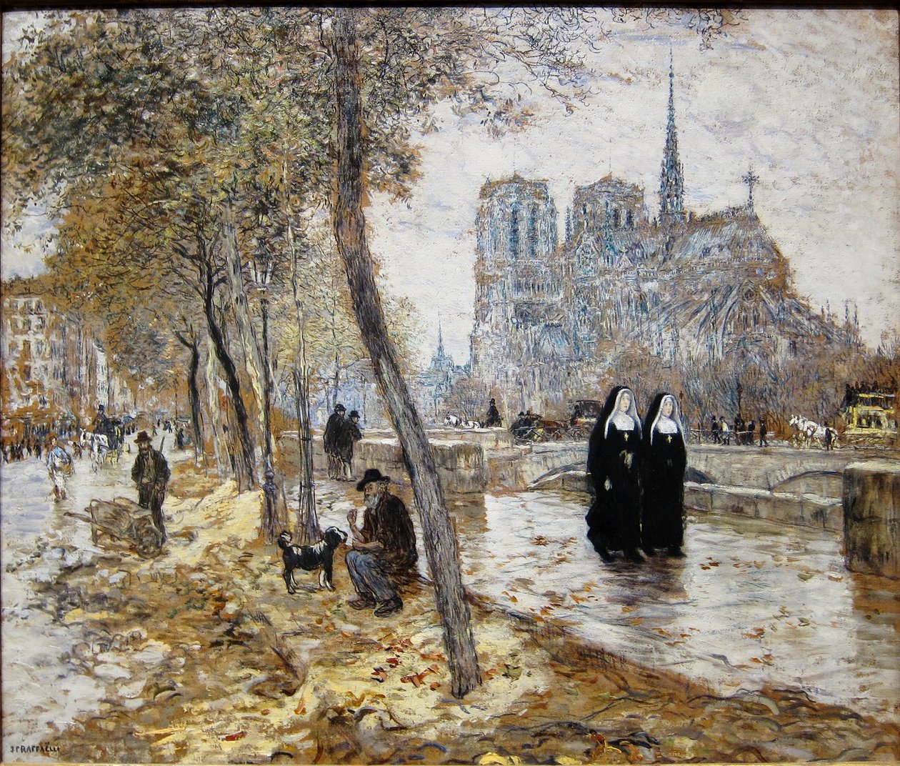 Nieznany obraz autorstwa Jean Francois Raffaelli