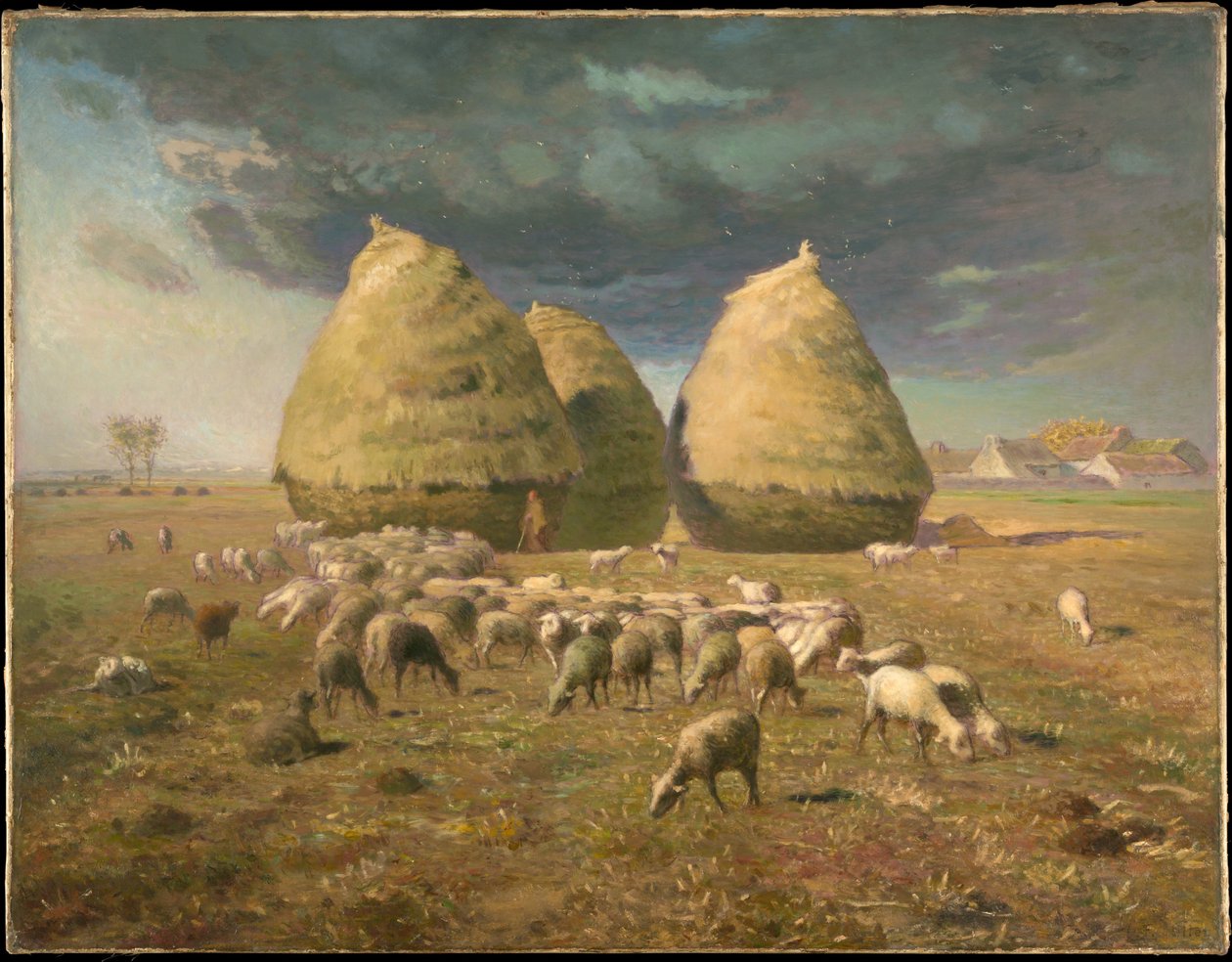 Stogi siana: jesień autorstwa Jean-Francois Millet