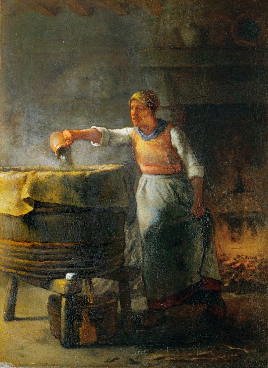 La lessiveuse - praczka ... autorstwa Jean Francois Millet