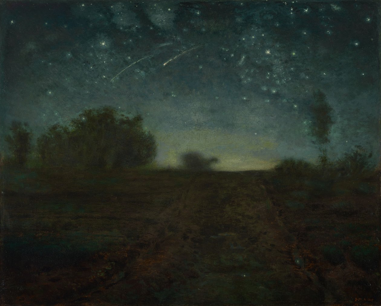 Gwiaździsta noc autorstwa Jean-Francois Millet