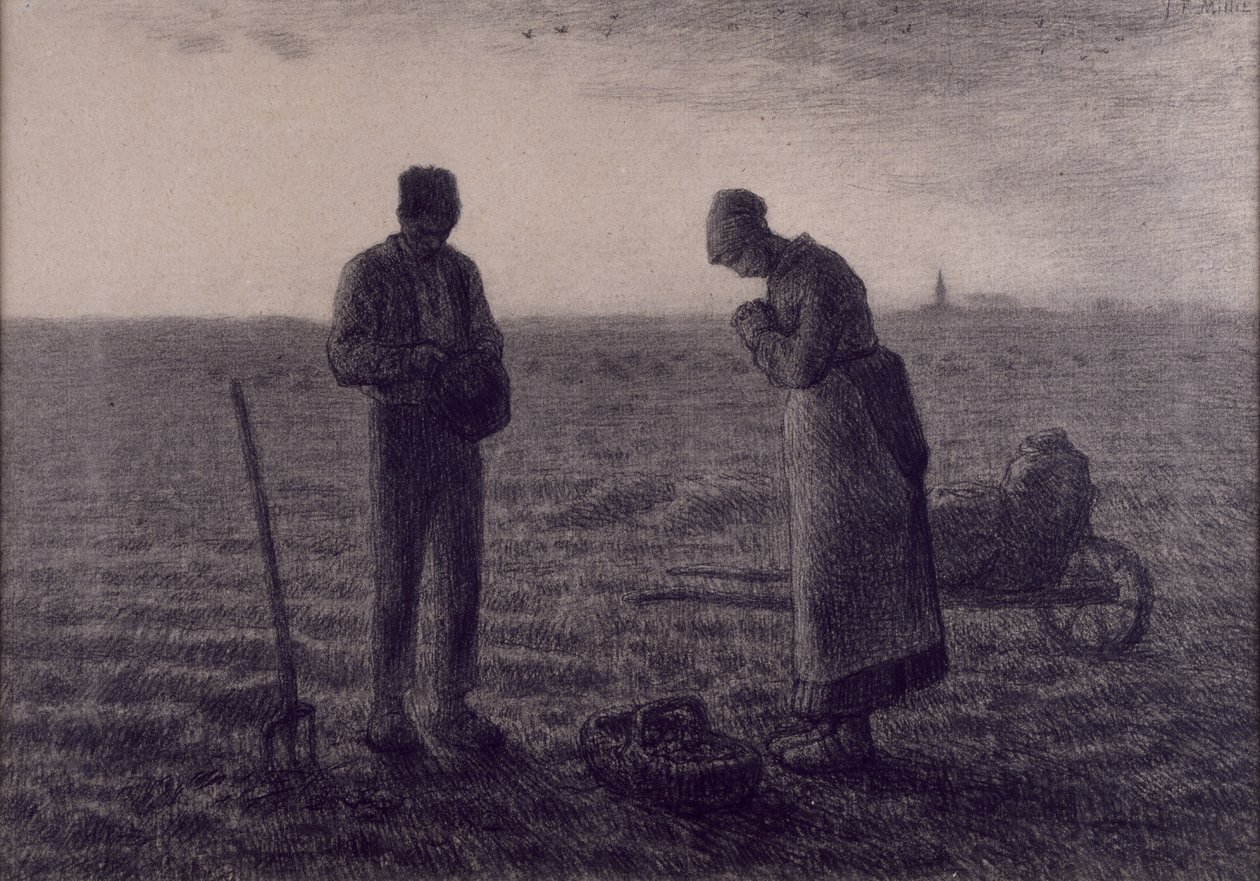 Anioł Pański autorstwa Jean-Francois Millet