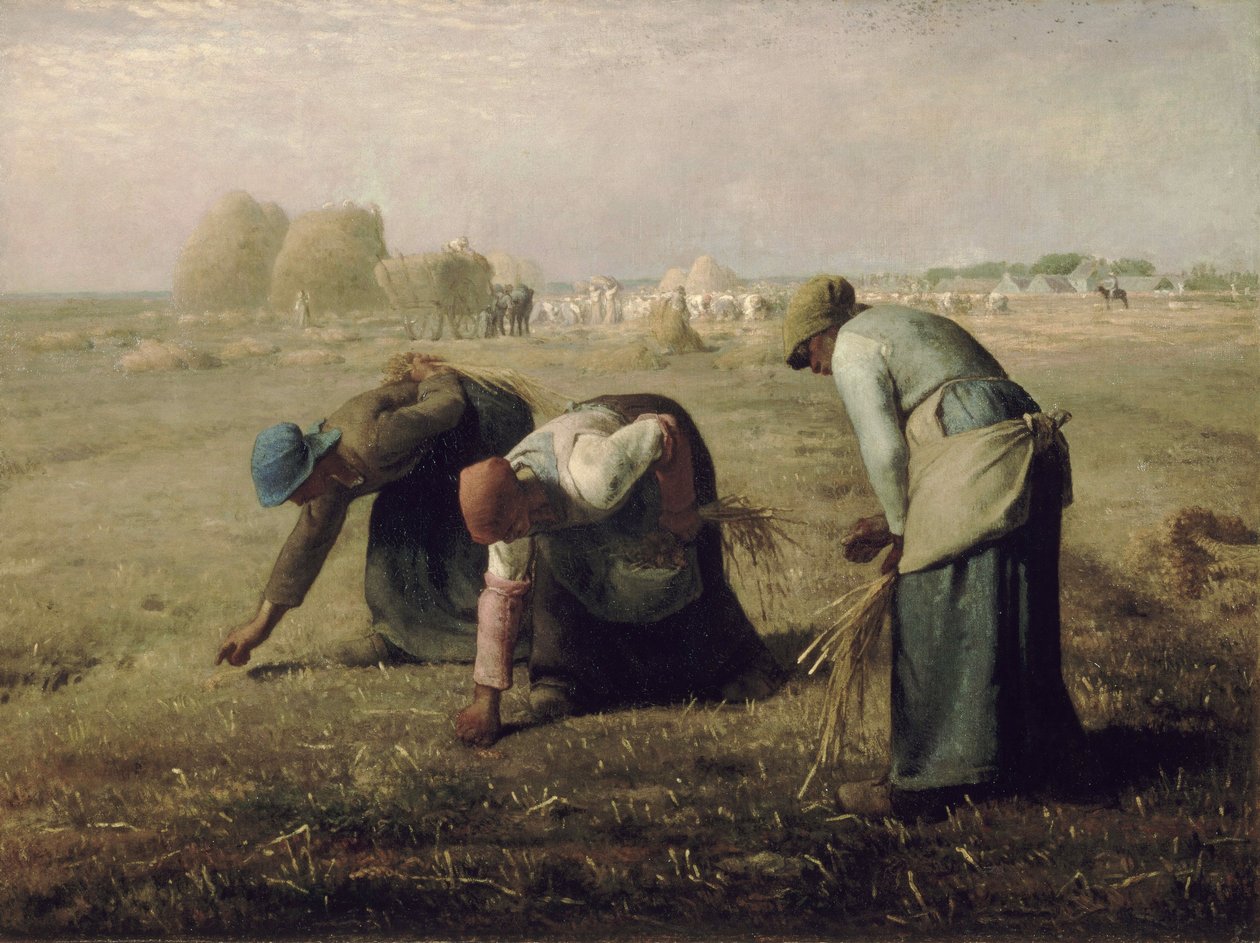 Kłosobieraczki autorstwa Jean-Francois Millet