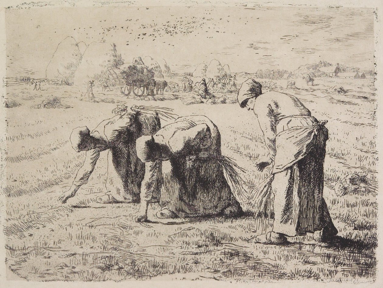 Die Ährenleserinnen autorstwa Jean-Francois Millet