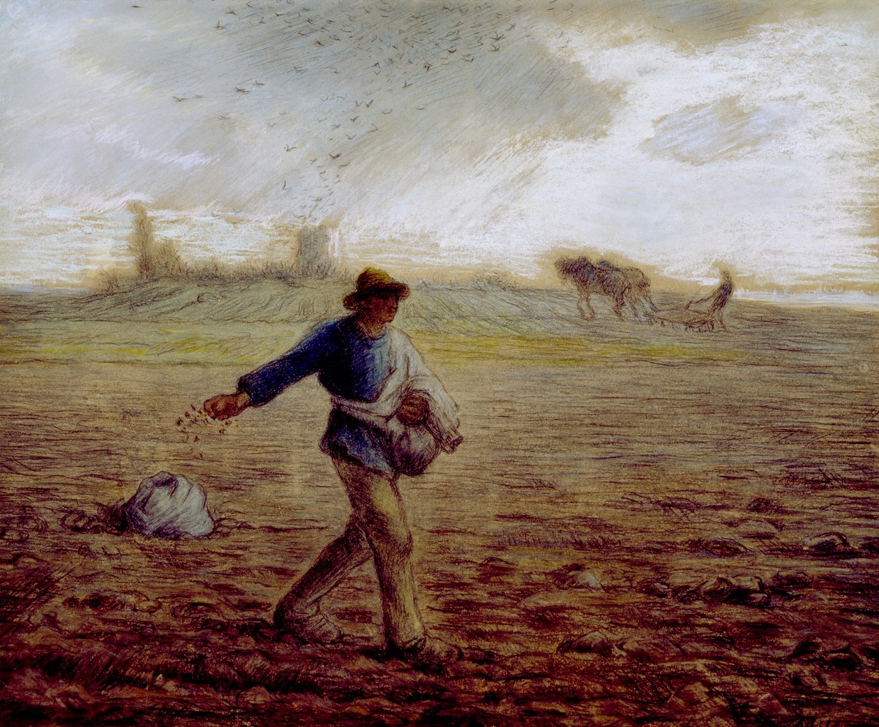 Siewca autorstwa Jean-Francois Millet