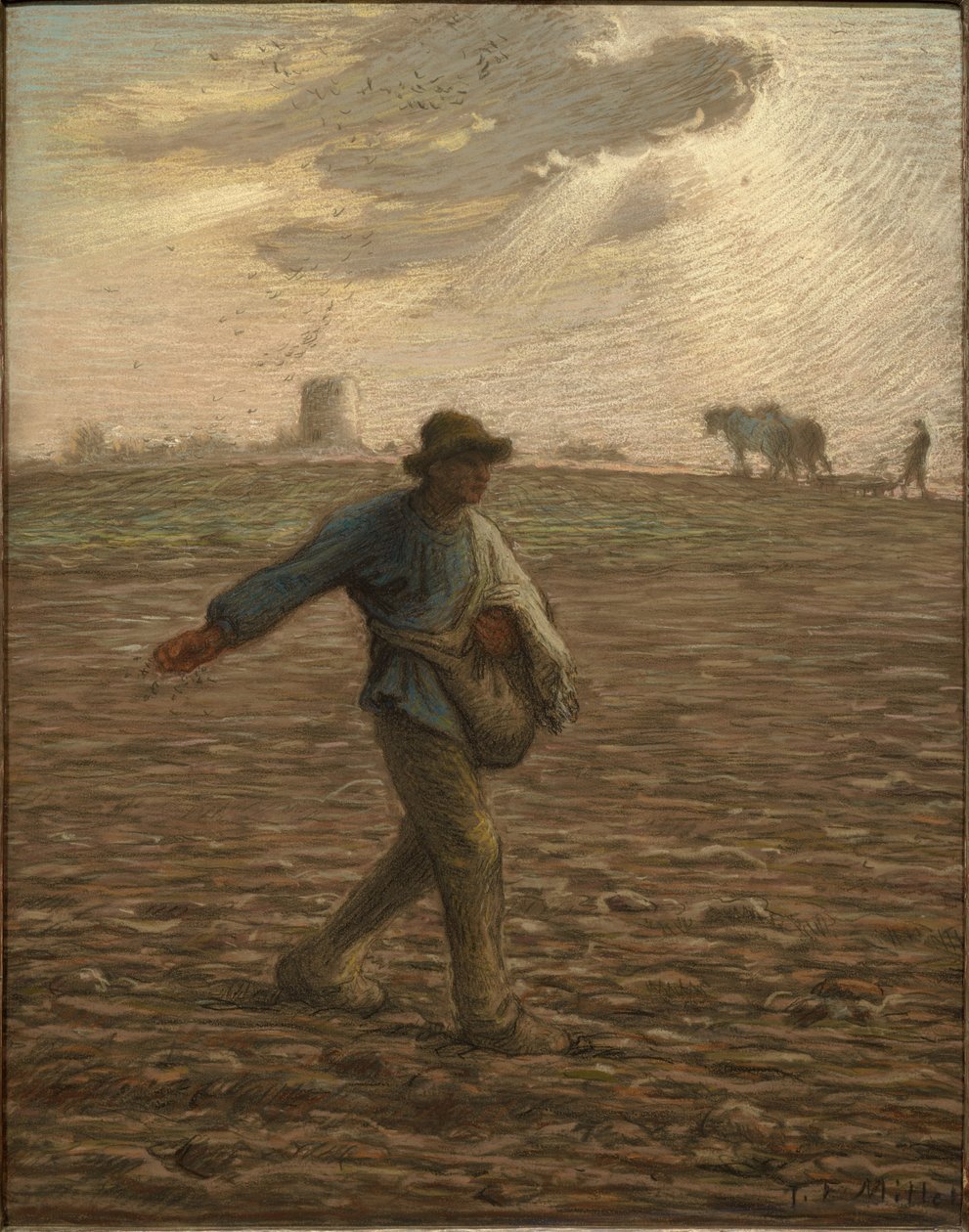 Siewca autorstwa Jean-Francois Millet