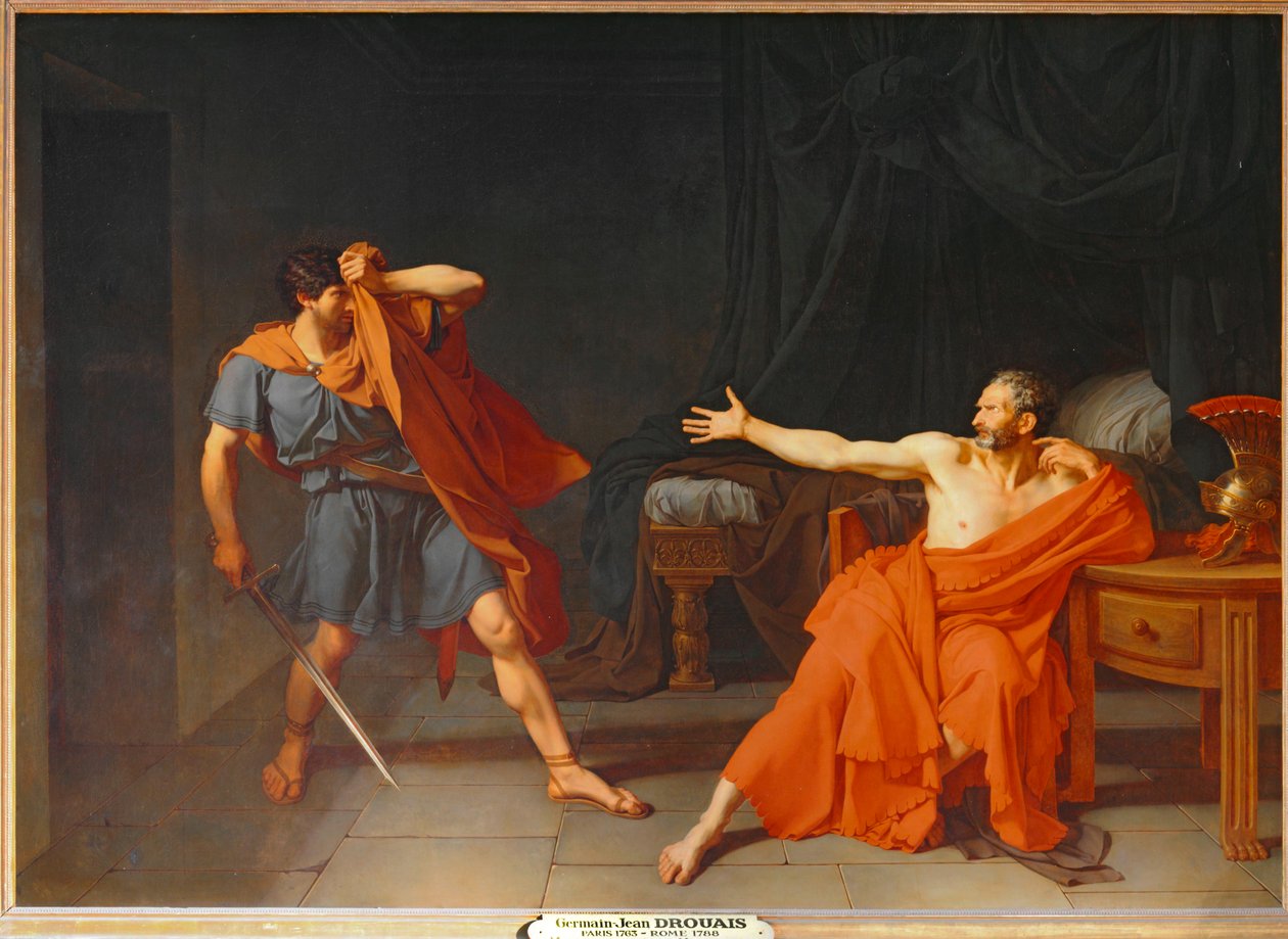 Mariusz pod Minturnae autorstwa Jean Germain Drouais
