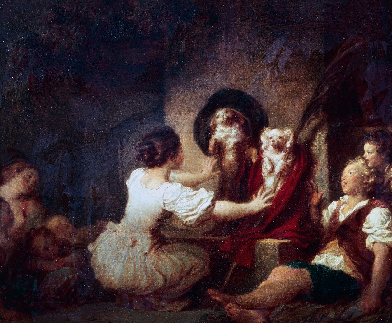 Edukacja to wszystko autorstwa Jean Honore Fragonard