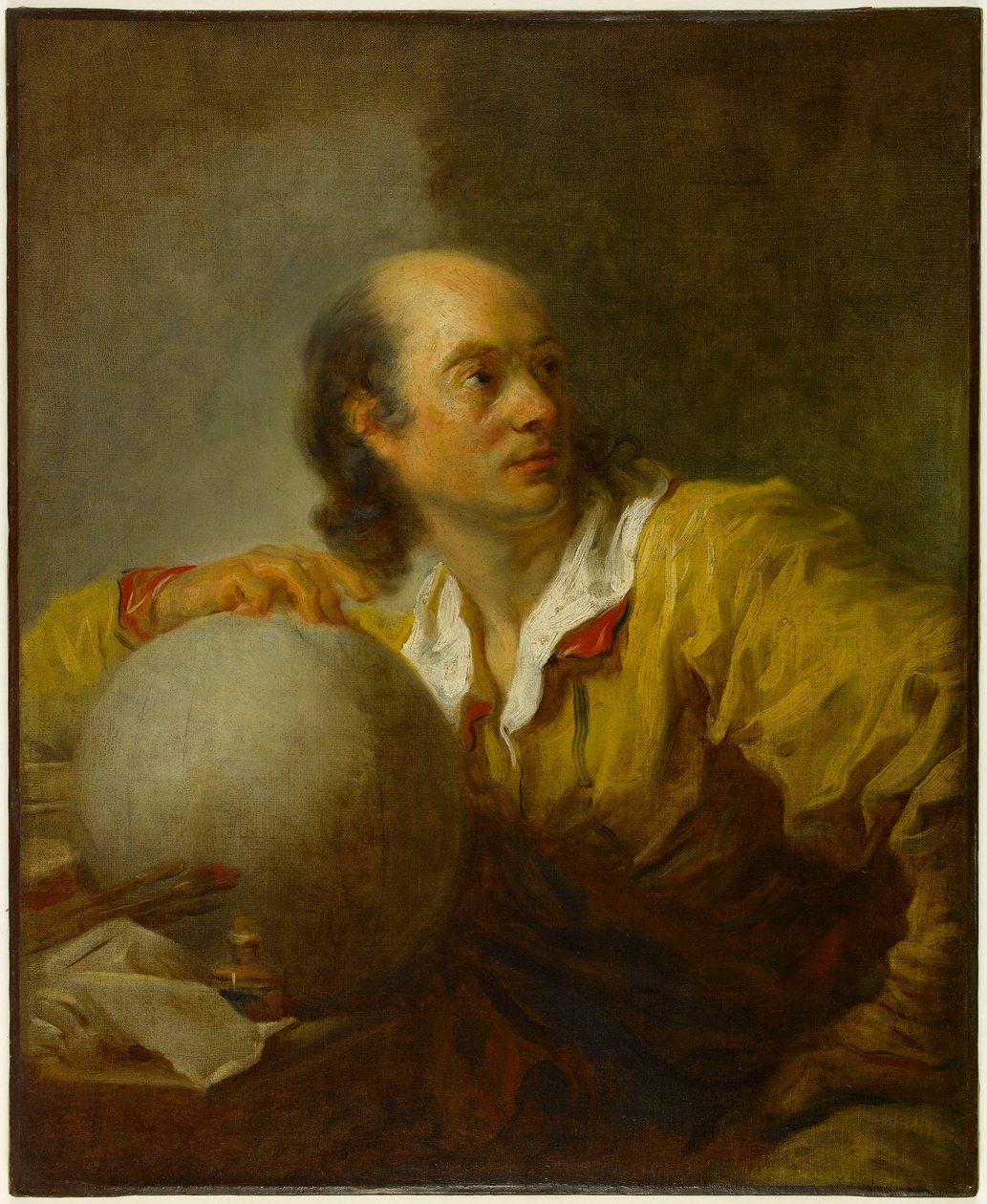 Jérôme de La Lande (1732-1807) autorstwa Jean-Honore Fragonard