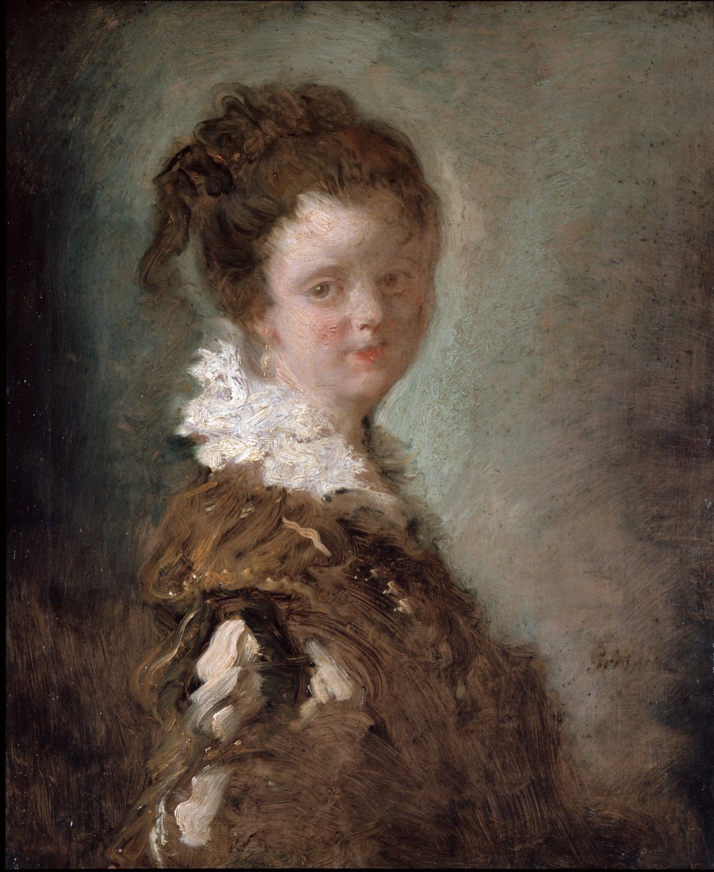 Młoda kobieta autorstwa Jean-Honore Fragonard