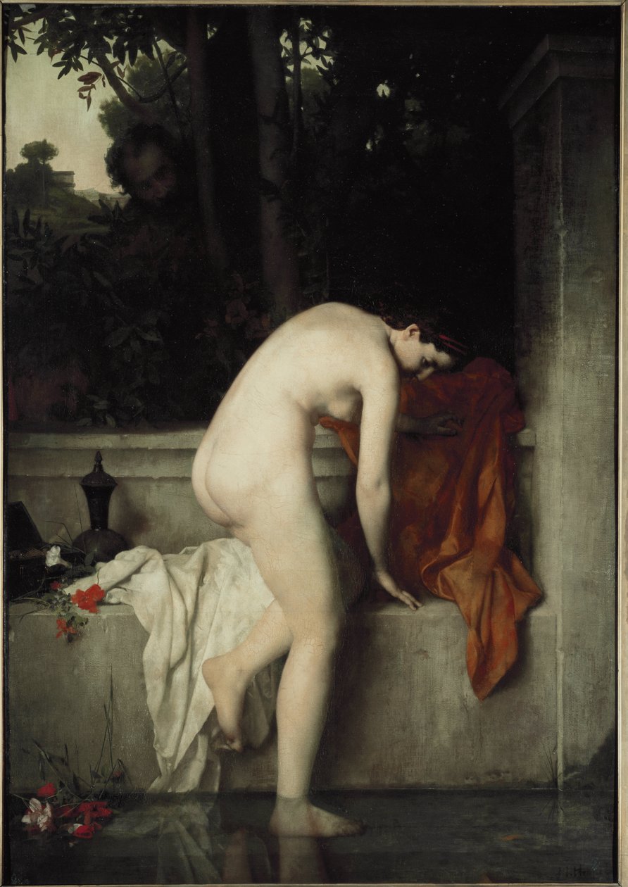 Czysta Suzanne, znana również jako Suzanne w kąpieli – obraz Jean Jacques Henner autorstwa Jean Jacques Henner