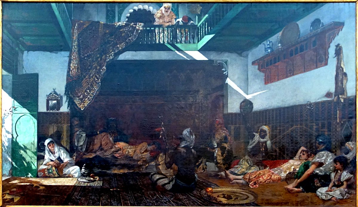 Nieznany obraz autorstwa Jean Joseph Benjamin Constant
