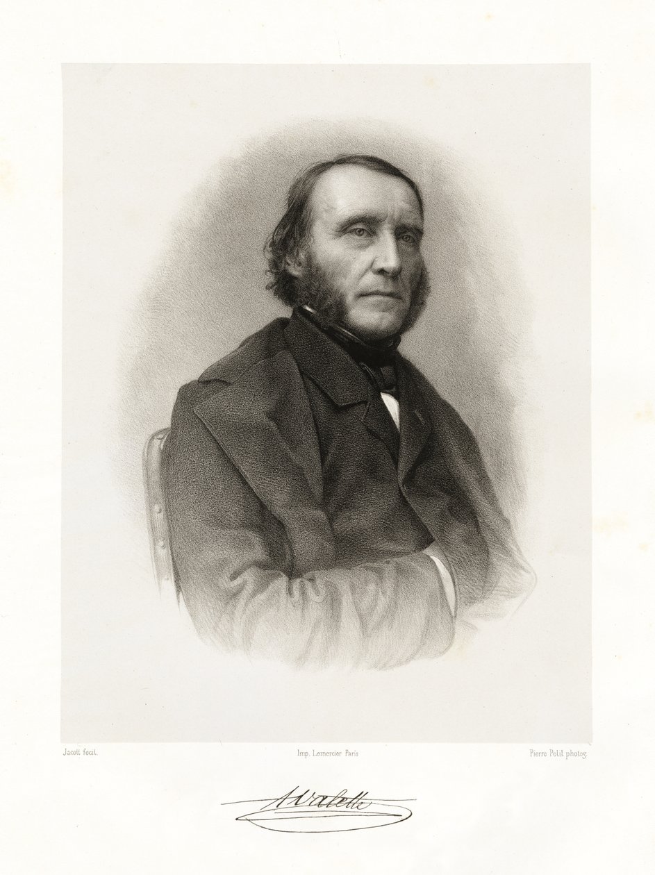 Claude Denis Auguste Valette, 1865-66 autorstwa Jean Julien Jacott