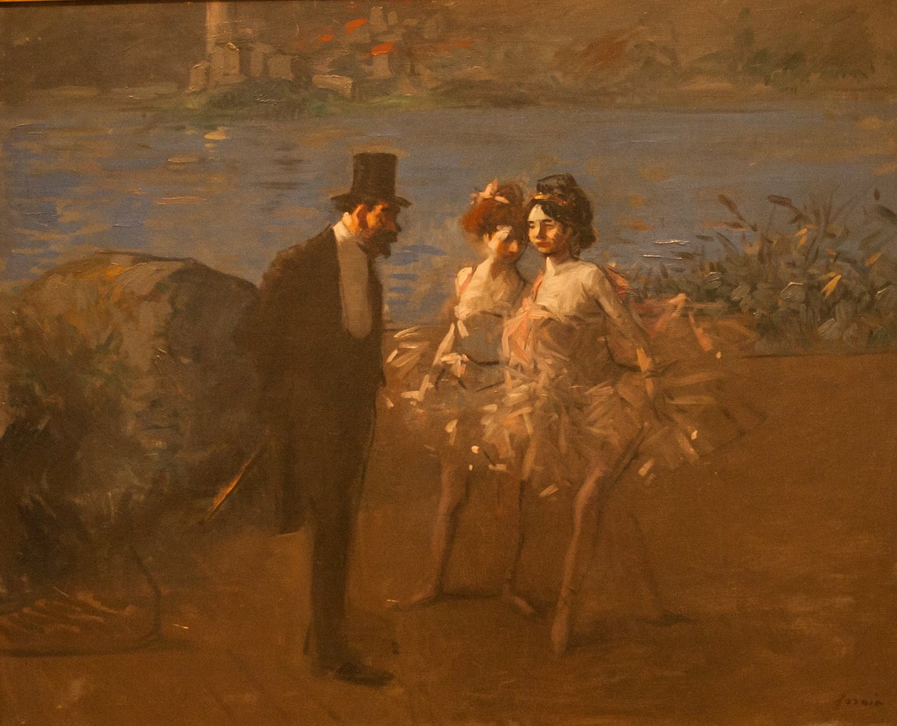 DancersnFrancais: DanseusesnDeutsch: TanzerinnennNederlands: DanseressennMagyar: Tancosnokn autorstwa Jean Louis Forain