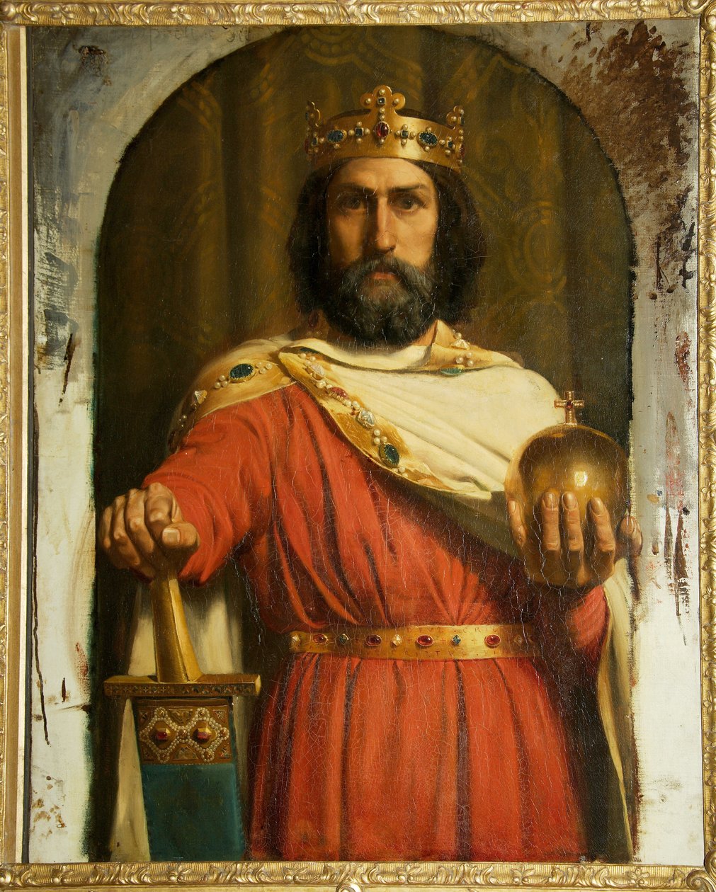 Karol Wielki, król Franków autorstwa Jean Louis Ernest Meissonier