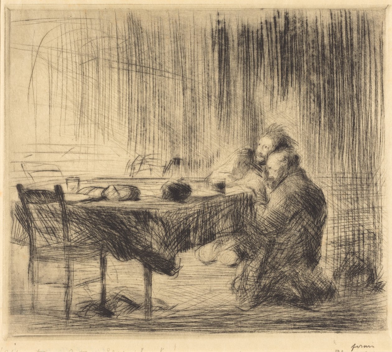 Po wizji (2. plansza) (After the Vision) (druga plansza) autorstwa Jean-Louis Forain