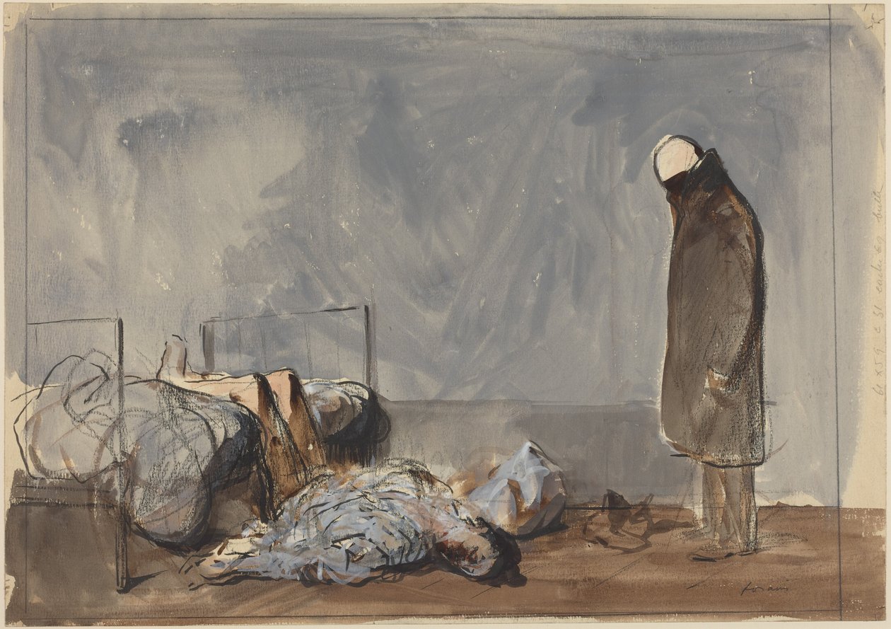 Były sznurowane autorstwa Jean-Louis Forain
