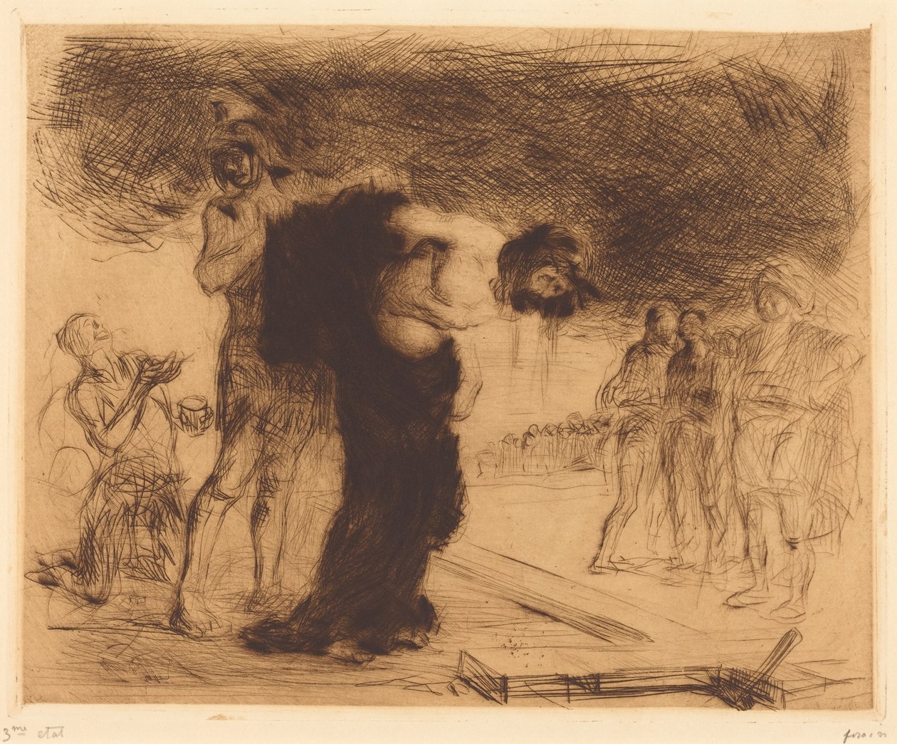 Chrystus odarty z szat autorstwa Jean-Louis Forain