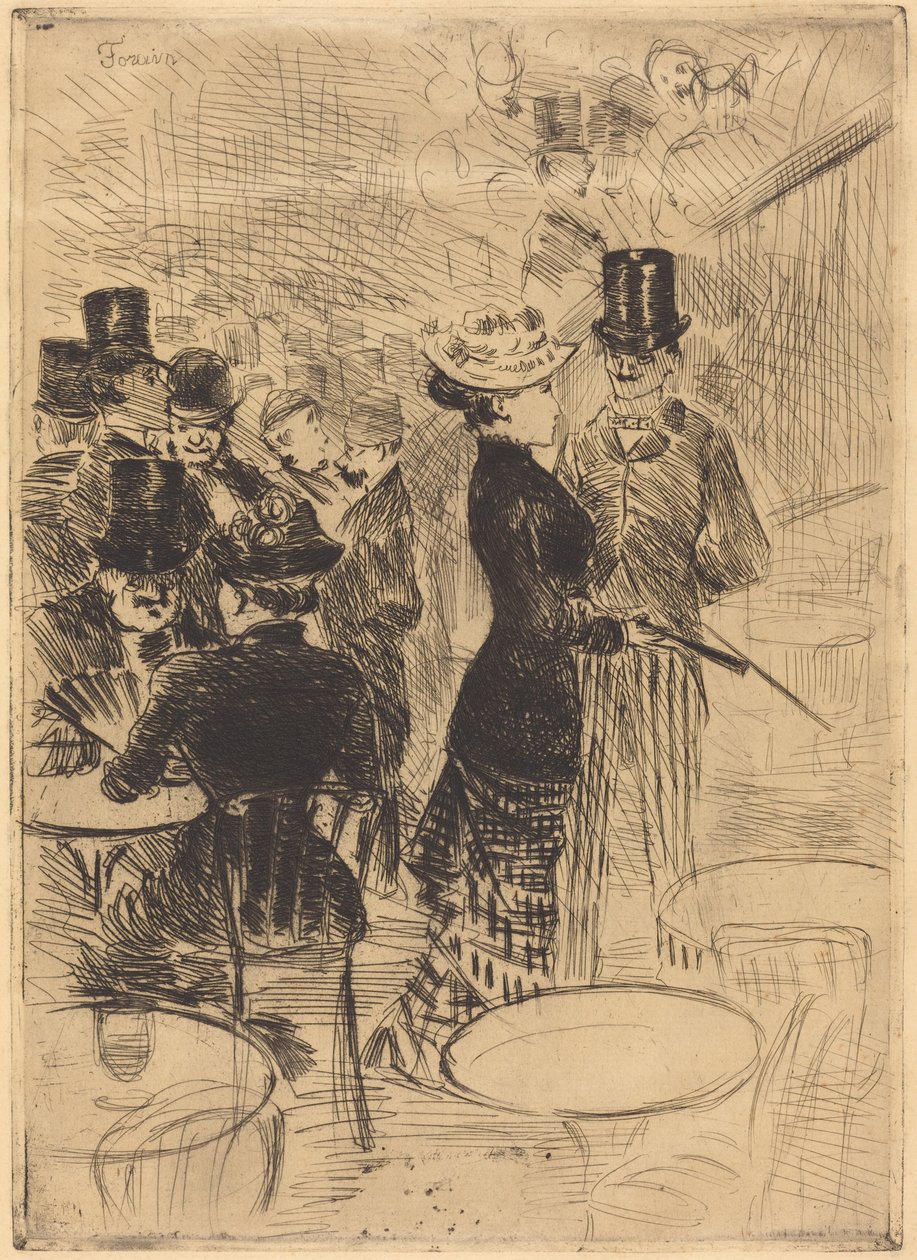 Bar w Folies-Bergère autorstwa Jean-Louis Forain