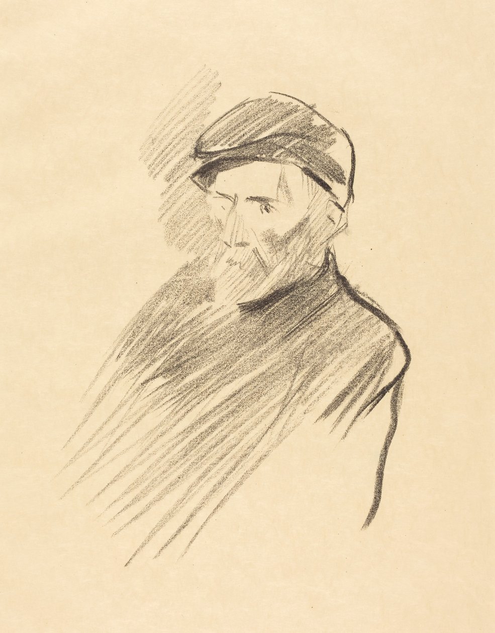 Portret Renoira (pierwsza tablica) autorstwa Jean-Louis Forain