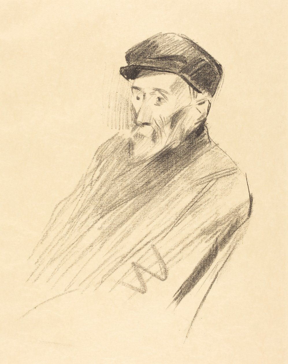 Portret Renoira (3. tablica) autorstwa Jean-Louis Forain