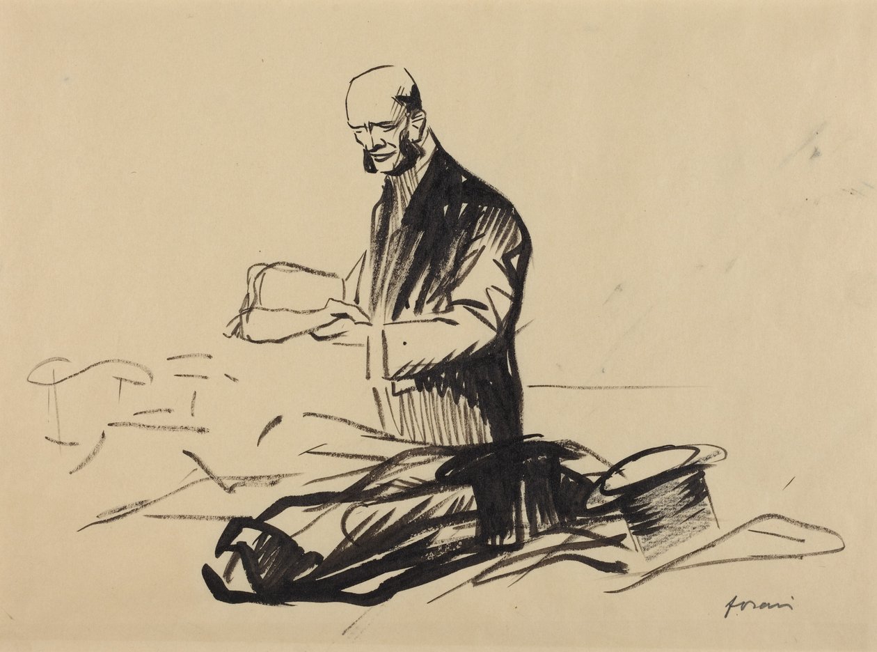 Kapelusz marszałka Focha autorstwa Jean-Louis Forain