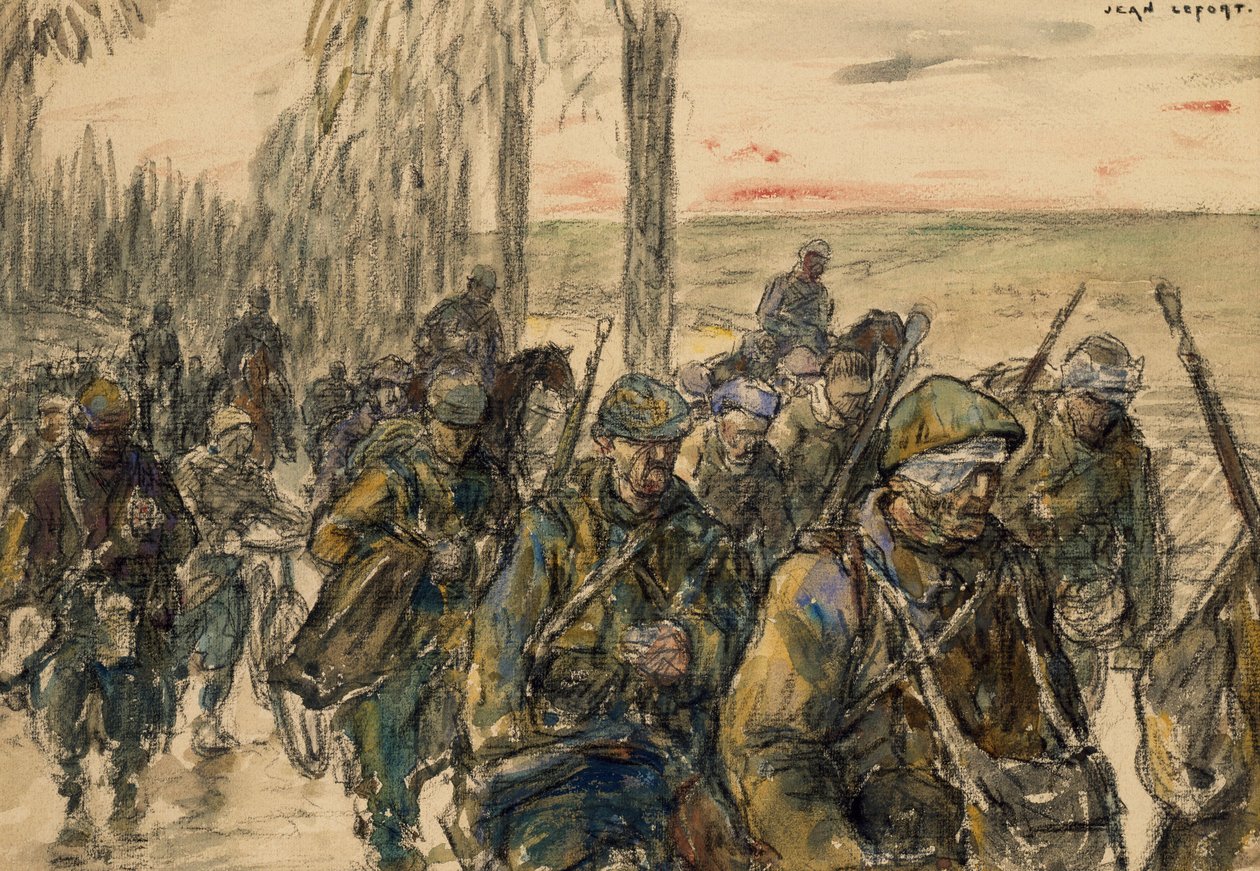 Front nad Sommą autorstwa Jean Louis Lefort