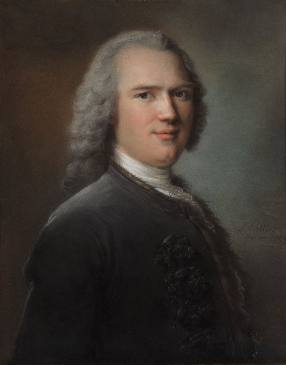 Portret nieznanego mężczyzny autorstwa Jean-Marc Nattier