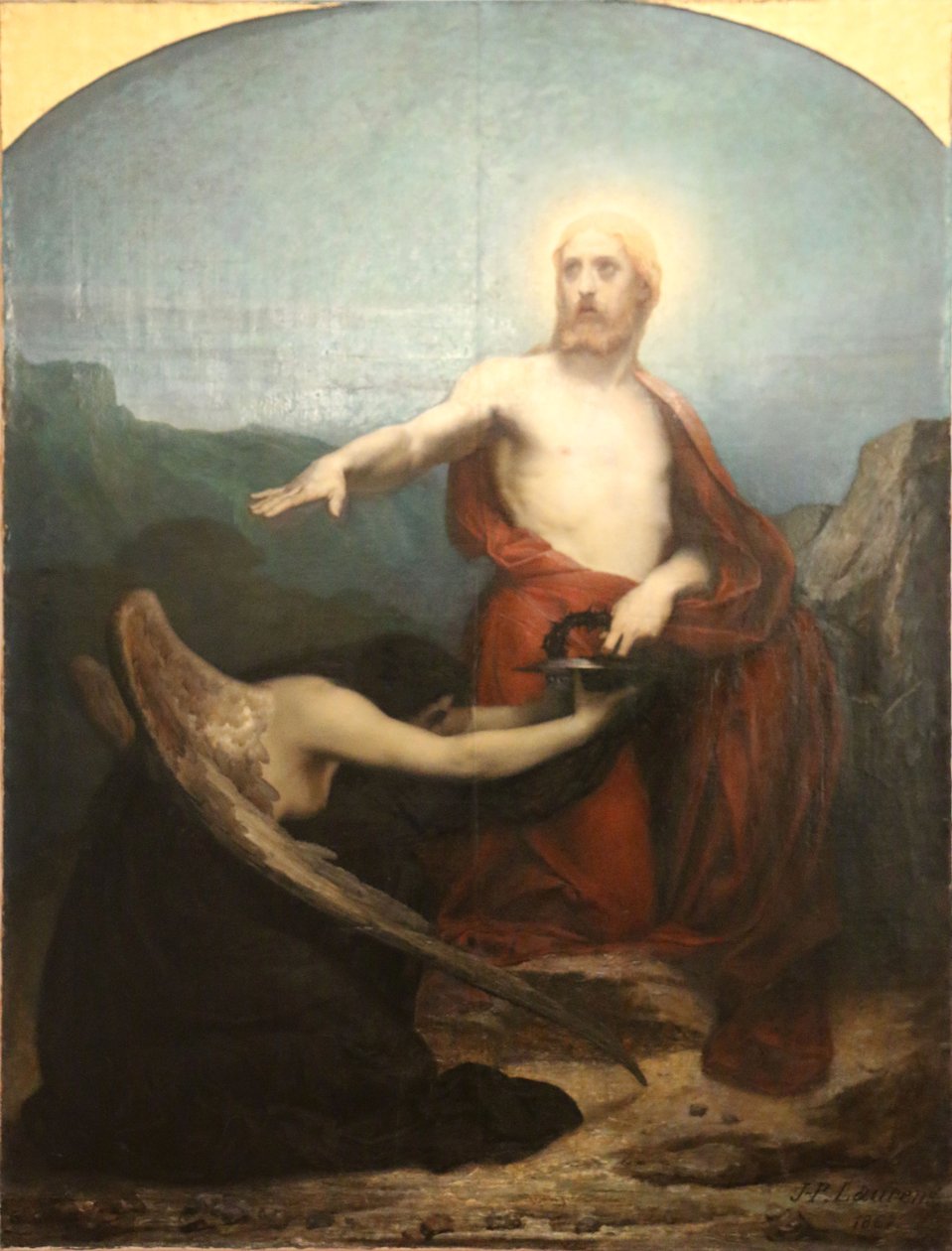 Moriar czyli Chrystus w Ogrodzie Oliwnym autorstwa Jean Paul Laurens