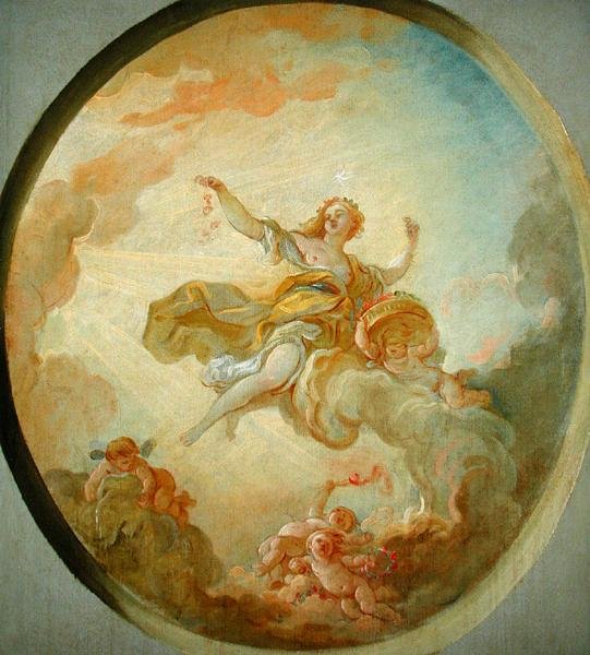 Świt (olej na płótnie) autorstwa Jean Simon Berthelemy