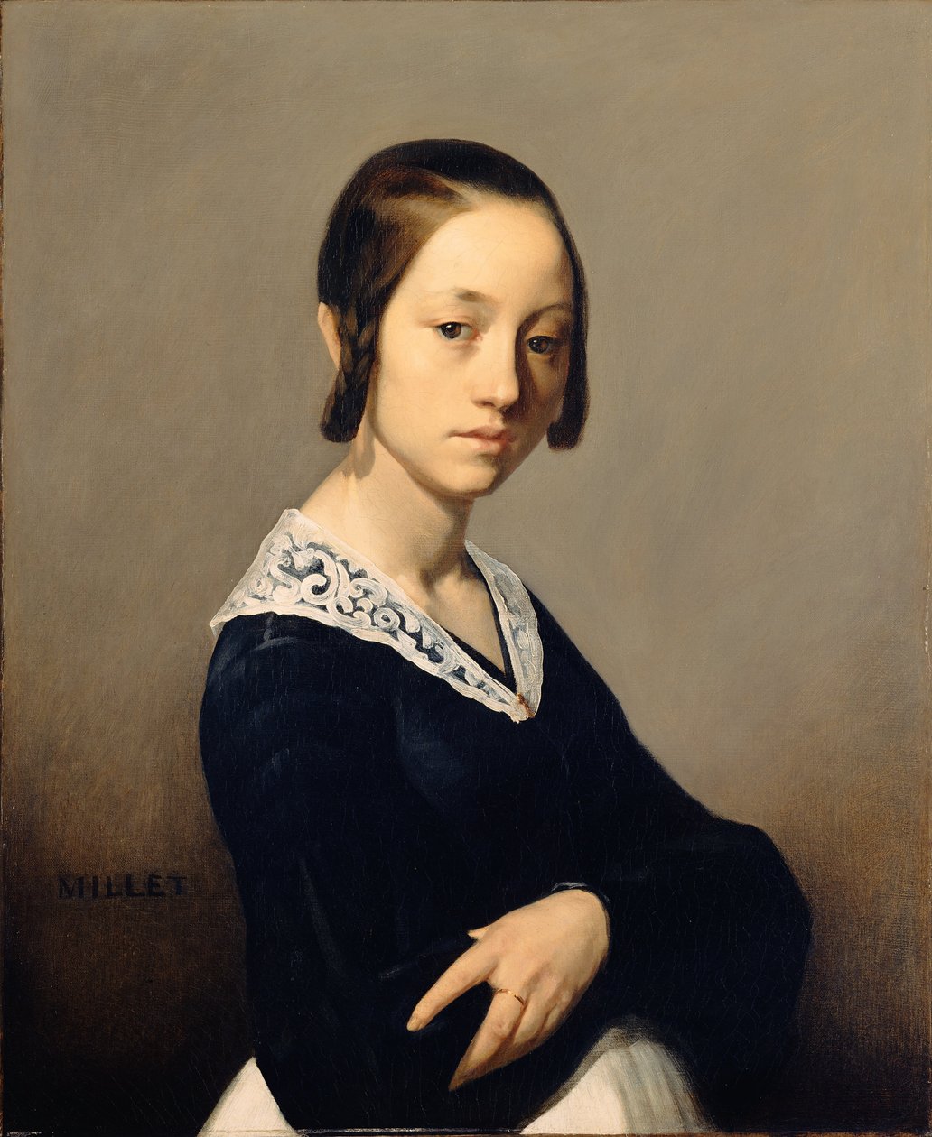 Louise-Antoinette Feuardent autorstwa Jean Francois Millet