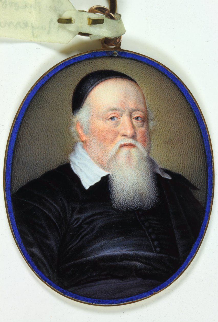 Sir Theodore Turquet de Mayerne (emalia) autorstwa Jean (circle of) Petitot