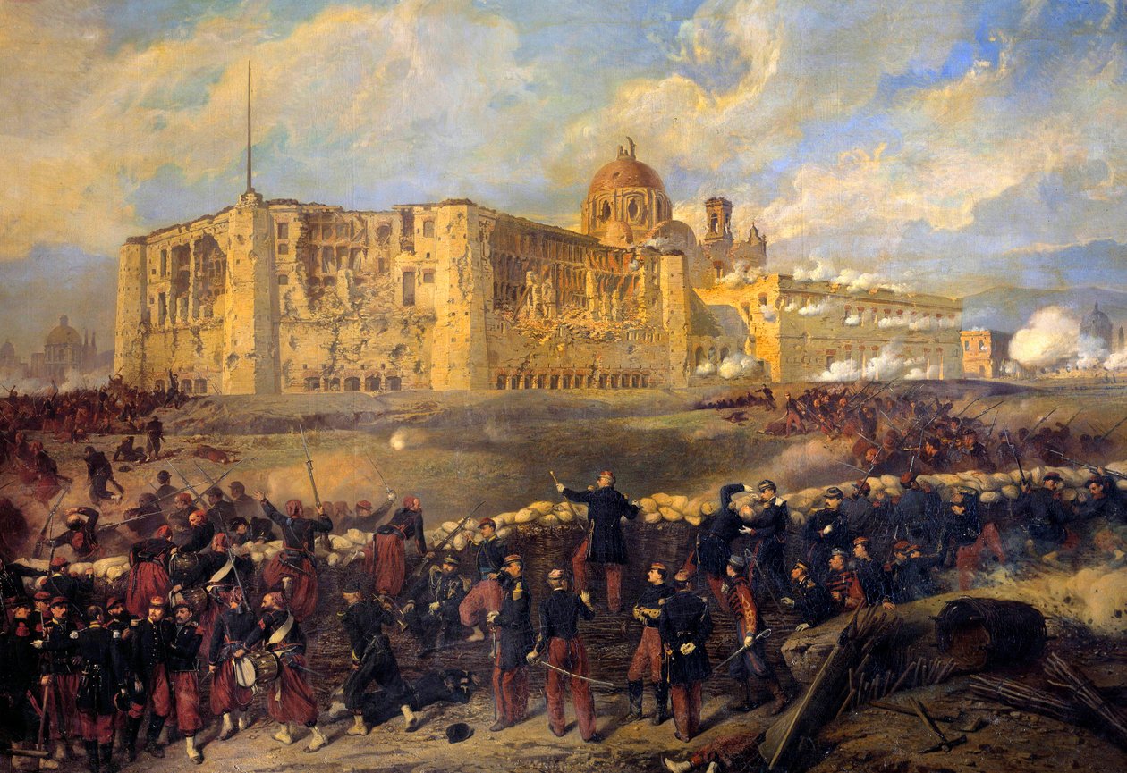 Wyprawa z Meksyku (1861-1867): „” Generał Francois Achille Bazaine (Francois-Achille autorstwa Jean Adolphe Beauce