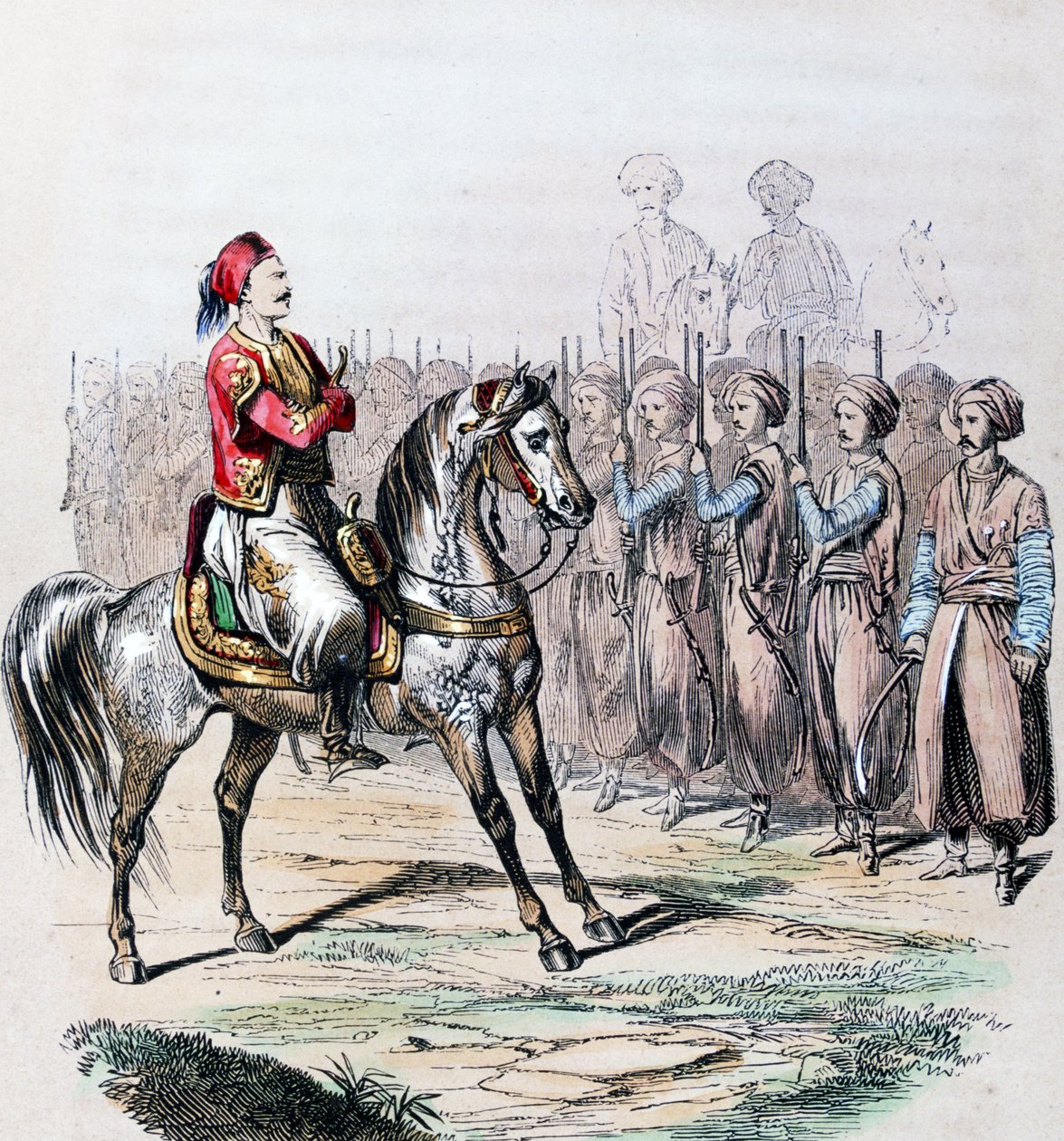 Sulejman Pasza al-Faransawi (Sulejman Pasza, Soliman Pacha autorstwa Jean Adolphe Beauce