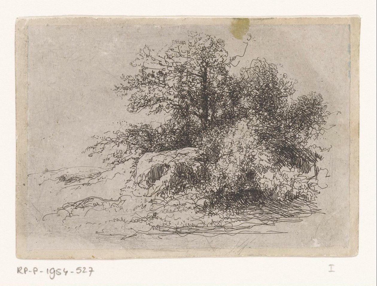 zarośla autorstwa Jean Alexis Achard
